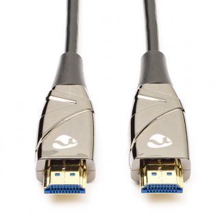 HDMI kabel 2.0 | Nedis | 20 meter (4K@60Hz, Glasvezel), Audio, Tv en Foto, Audiokabels en Televisiekabels, Nieuw, Verzenden