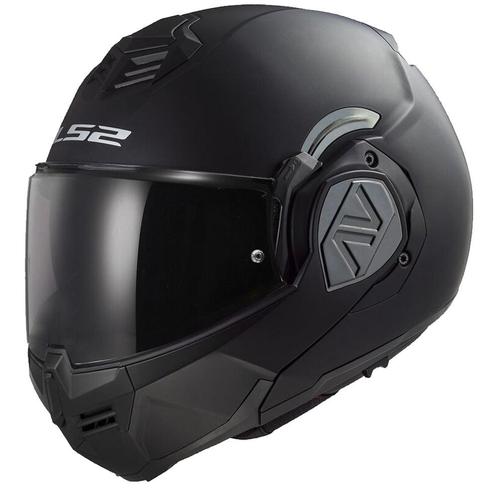 LS2 FF906 Advant Solid Mat Zwart Systeemhelm Met LS2-4X UCS, Motoren, Kleding | Motorhelmen, Systeemhelm, Heren, XXL, Nieuw met kaartje