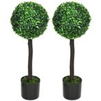 TRUUSK Kunstmatige Planten, Set Van 2 UV-bestendige Kamerpla, Verzenden, Nieuw