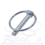 Borgpen Ø8,00 x 42 mm verzinkt, Doe-het-zelf en Verbouw, IJzerwaren en Bevestigingsmiddelen, Ophalen of Verzenden, Nieuw