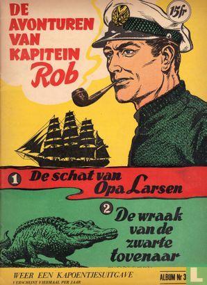 Kapitein Rob - De schat van Opa Larsen + De wraak van de..., Boeken, Stripboeken, Zo goed als nieuw, Eén stripboek, Verzenden