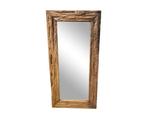Teak spiegel 140x70 cm | Meubelplaats, Huis en Inrichting, Woonaccessoires | Spiegels, Ophalen of Verzenden, Nieuw
