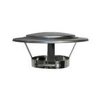 Regenkap RVS voor 110 t/m 115 mm rookkanaal, Verzenden, Nieuw