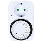 Benson Stopcontact met randaarde - analoge timer - 24-uur..., Doe-het-zelf en Verbouw, Elektra en Kabels, Ophalen of Verzenden