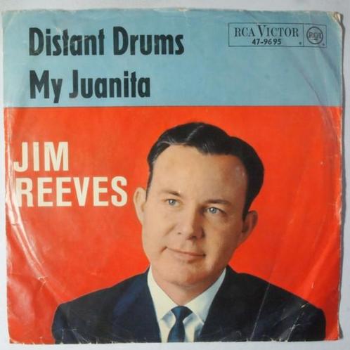 Jim Reeves - Distant drums / My Juanita - Single, Cd's en Dvd's, Vinyl Singles, Single, Gebruikt, 7 inch, Pop