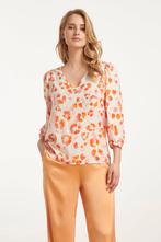 -50% Smashed Lemon  Smashed Lemon 25164 perzik animal print, Kleding | Dames, Blouses en Tunieken, Verzenden, Nieuw, Oranje