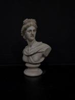 sculptuur, Busto di Apollo in marmo bianco - 50 cm - Marmer, Antiek en Kunst, Antiek | Keramiek en Aardewerk