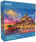 Mont Saint-Michel Puzzel (1000 stukjes) | Gibsons - Puzzels, Hobby en Vrije tijd, Denksport en Puzzels, Verzenden, Nieuw