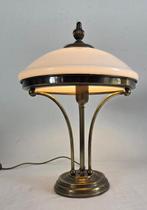 Bureaulamp - Brons, Glas, Antiek en Kunst