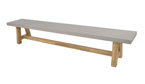 Dining Tuinbank - Judy - Beton Look - 250 cm - The Outsider, Tuin en Terras, Tuinbanken, Nieuw, Verzenden