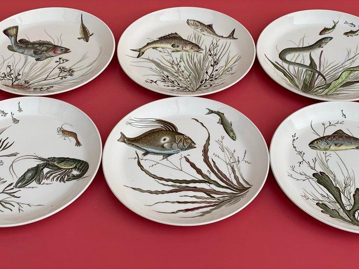 Johnson Bros - Tafelservies voor 6 (6) - vissen - Porselein, Antiek en Kunst, Antiek | Meubels | Tafels