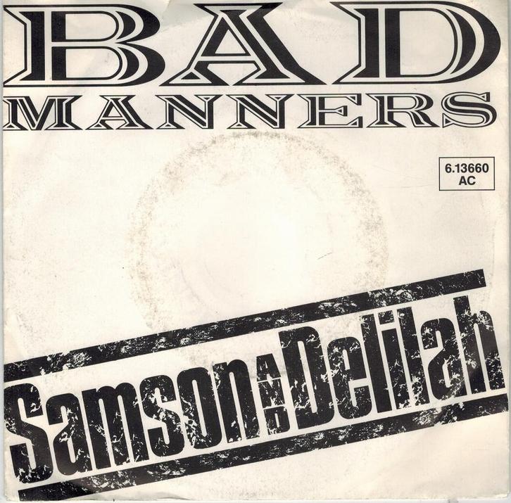 Single vinyl / 7 inch - Bad Manners - Samson &amp; Delilah, Cd's en Dvd's, Vinyl Singles, Zo goed als nieuw, 7 inch, Overige genres