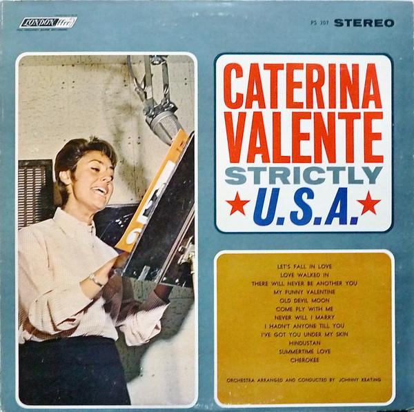 LP gebruikt - Caterina Valente - Strictly U.S.A., Cd's en Dvd's, Vinyl | Jazz en Blues, Zo goed als nieuw, Verzenden