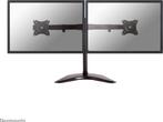 Neomounts NM-D335DBLACK monitor stand voor 2 flat screens, Computers en Software, Monitoren, Verzenden, Zo goed als nieuw