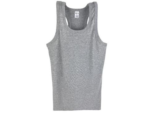 SQOTTON® halterhemd - 100% katoen - Grijs, Kleding | Heren, Ondergoed, Verzenden