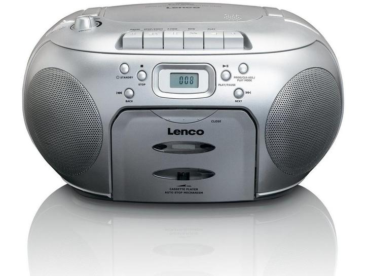 Lenco SCD-420 - Draagbare radio/CD-speler - FM radio en, Audio, Tv en Foto, Radio's, Zo goed als nieuw, Verzenden