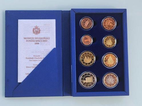 San Marino. Proof Set 2008 (Zonder Minimumprijs), Postzegels en Munten, Munten | Europa | Euromunten