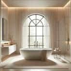 SALE - SALE - Stockholm 170 - Mat wit - Vrijstaand bad  -, Ophalen of Verzenden, Nieuw