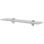 vidaXL Zwevend schap 50x10 cm 8 mm glas, Huis en Inrichting, Woonaccessoires | Wandplanken en Boekenplanken, Verzenden, Nieuw