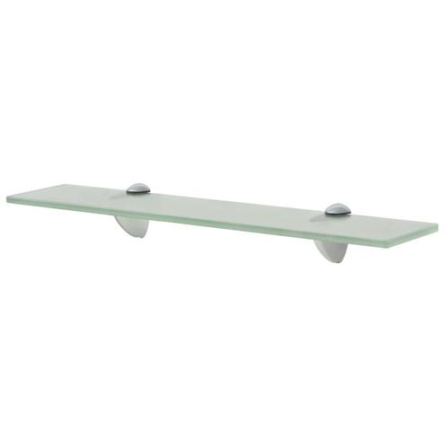 vidaXL Zwevend schap 50x10 cm 8 mm glas, Huis en Inrichting, Woonaccessoires | Wandplanken en Boekenplanken, Nieuw, Verzenden
