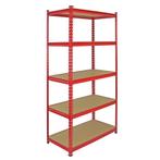 5x Z-Rax Stellingkasten - 90x45x183 cm - Rood, Verzenden