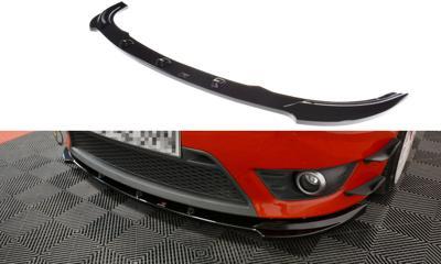 Voorspoiler Ford Fiesta ST Mk6 Glans Zwart, Auto-onderdelen, Carrosserie en Plaatwerk, Ophalen of Verzenden