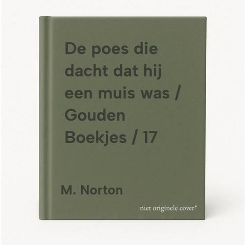 De poes die dacht dat hij een muis was / Gouden Boekjes / 17, Boeken, Kinderboeken | Baby's en Peuters, Gelezen, Verzenden