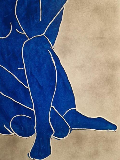 Henry Escobar - SOUCIEUSE XL, Antiek en Kunst, Kunst | Schilderijen | Modern