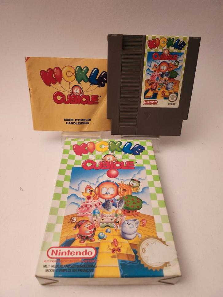 Kickle Cubicle Boxed NES, Spelcomputers en Games, Games | Nintendo NES, Ophalen of Verzenden