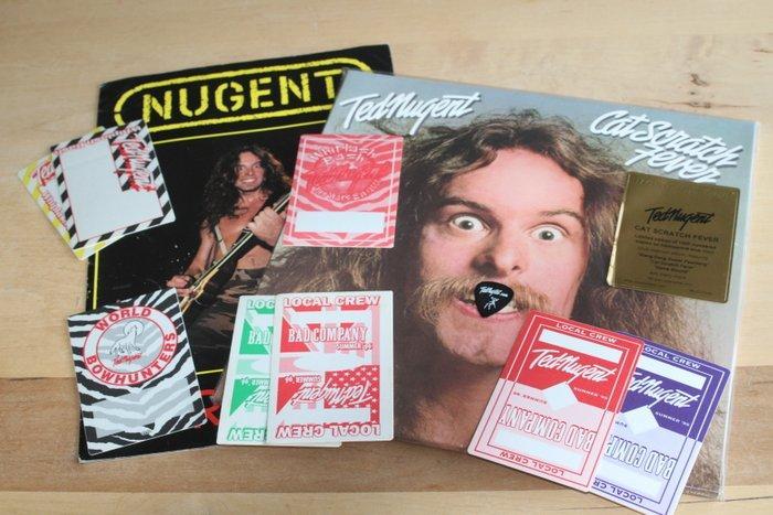 Ted Nugent - Cat Scratch Fever (Blue Vinyl) + Backstage, Cd's en Dvd's, Vinyl Singles