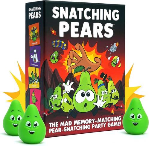 Snatching Pears | Happy Yeti Games - Kaartspellen, Hobby en Vrije tijd, Gezelschapsspellen | Kaartspellen, Nieuw, Verzenden