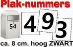 Huisnummer stickers, getal cijfer plaknummers plakcijfers, Hobby en Vrije tijd, Stickers en Plaatjes, Nieuw