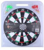 Dartbord - 40,5 cm - tweezijdig - met 6 darts (Speelgoed), Nieuw, Verzenden