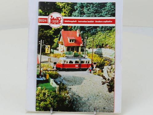 LGB 0024 Anleitungsheft (1983) Instruction Booklet, Verzamelen, Spoorwegen en Tramwegen, Overige typen, Gebruikt, Ophalen of Verzenden