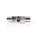 Coax splitter - Nedis (Mannelijk naar 2 x vrouwelijk), Verzenden, Nieuw