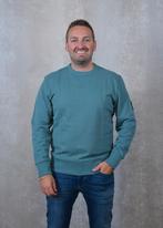 -30% Calvin Klein  Calvin Klein Badge crew neck  maat S, Verzenden, Nieuw, Groen