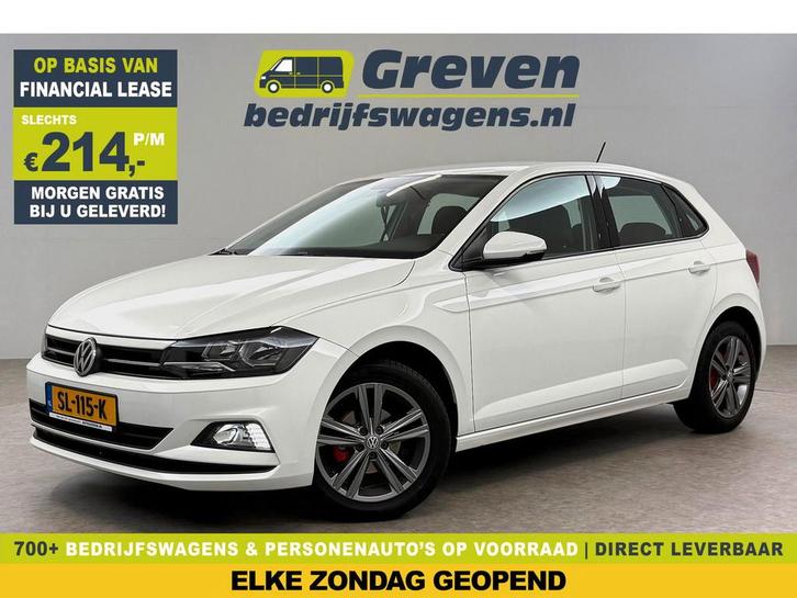 Volkswagen Polo 1.0 TSI Comfortline | Carplay | LED |, Auto's, Volkswagen, Te koop, Handgeschakeld, Financial lease, Benzine, Wit