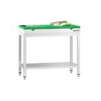 GGM Gastro | RVS werktafel PREMIUM - 800x700mm - met |, Huis en Inrichting, Verzenden, Nieuw