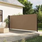vidaXL Windscherm uittrekbaar 160x500 cm taupe, Verzenden, Nieuw