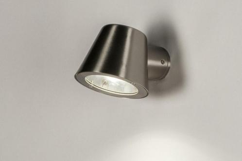 Rietveld Wandlampen - Staalgrijs - Staal, Metaal, Huis en Inrichting, Lampen | Wandlampen, Verzenden