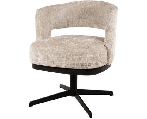 Eetkamerstoel Bruce draaipoot 360 - Cremona Natural, Huis en Inrichting, Stoelen, Nieuw, Ophalen of Verzenden