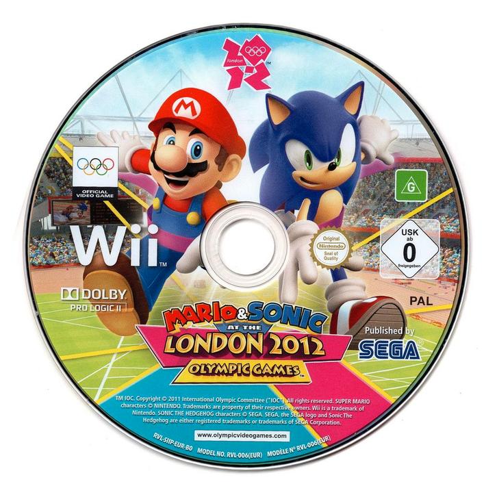 Wii Mario & Sonic op de Olympische Spelen - Londen 2012, Spelcomputers en Games, Games | Nintendo Wii, Zo goed als nieuw, Verzenden