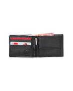 HEMA Billfold portemonnee zwart leer RFID, Sieraden, Tassen en Uiterlijk, Portemonnees, Verzenden, Nieuw