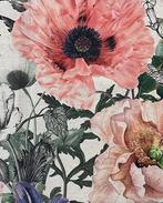 Katoen/Polyester/Linnen Big Flower, Nieuw, Overige kleuren