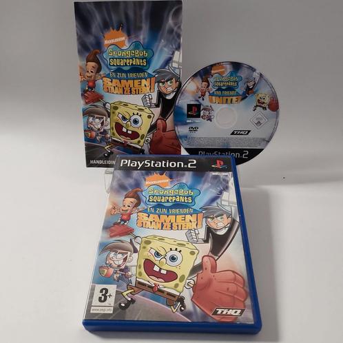 SpongeBob SquarePants & zijn vrienden Samen staan ze sterk, Spelcomputers en Games, Games | Sony PlayStation 2, Ophalen of Verzenden