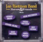 cd - Jan Rietman Band - Heroes &amp; Friends, Zo goed als nieuw, Verzenden