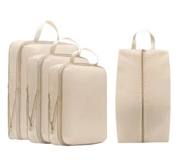 Packing Cubes –Compression –Organizer - 4 delig set- Actie!! beschikbaar voor biedingen