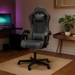 Gamingstoel / Bureaustoel HyperSeat - Zwart / Grijs, Huis en Inrichting, Bureaustoelen, Verzenden, Nieuw