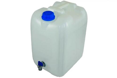 Waterkan Met Metalen Tapkraaan 10 Liter - Water Container -, Auto diversen, Overige Auto diversen, Ophalen of Verzenden