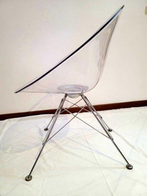 Kartell - Philippe Starck - Stoel - Eros - Chroom,, Antiek en Kunst, Antiek | Meubels | Stoelen en Banken